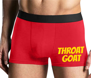 Throat Goat - Oral Expert - Mens Red Boxer Brief