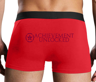 Achievement Unlocked - Red Boxer Brief