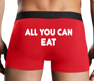 All You Can Eat - Red Boxer Brief