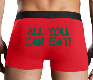 All You Can Eat Chinese Takaway Style - Red Boxer Brief