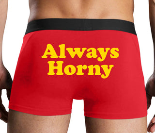 Always Horny - Red Boxer Brief