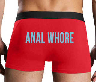 Anal Whore - Red Boxer Brief