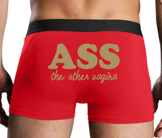 Ass The Other Vagina - Red Boxer Brief