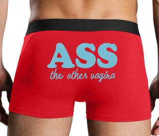 Ass The Other Vagina - Red Boxer Brief