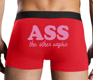 Ass The Other Vagina - Red Boxer Brief