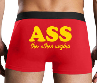 Ass The Other Vagina - Red Boxer Brief