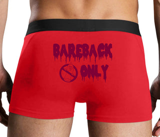 Bareback Only - Red Boxer Brief