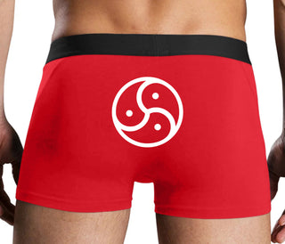 BDSM Symbol - Red Boxer Brief