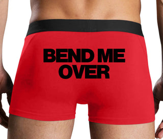 Bend Me Over - Red Boxer Brief