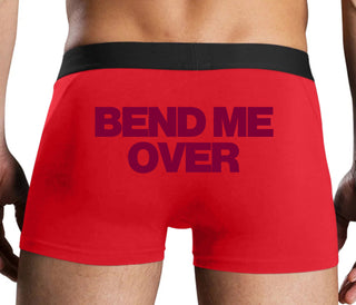 Bend Me Over - Red Boxer Brief