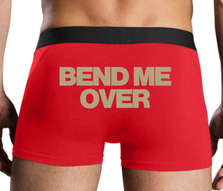 Bend Me Over - Red Boxer Brief