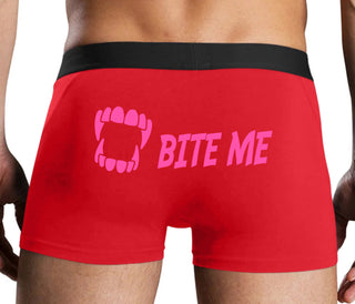 Bite Me - Red Boxer Brief