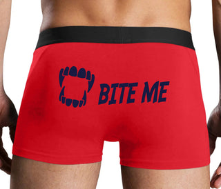 Bite Me - Red Boxer Brief