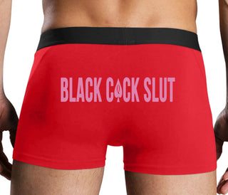 Black Cock Slut - Jack of Spades - Red Boxer Brief