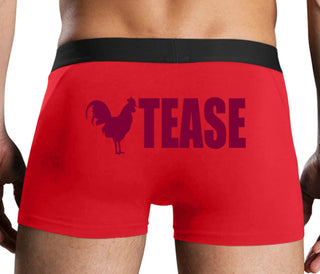 Cock Tease - Rooster - Red Boxer Brief