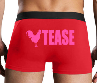 Cock Tease - Rooster - Red Boxer Brief