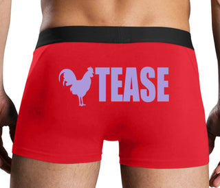 Cock Tease - Rooster - Red Boxer Brief