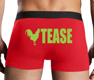 Cock Tease - Rooster - Red Boxer Brief