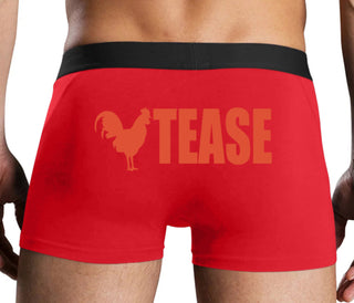 Cock Tease - Rooster - Red Boxer Brief