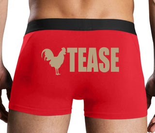 Cock Tease - Rooster - Red Boxer Brief