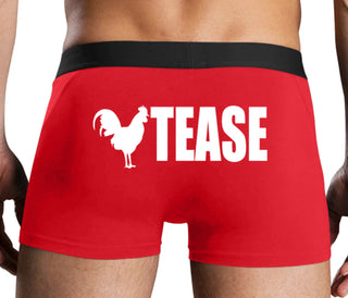 Cock Tease - Rooster - Red Boxer Brief