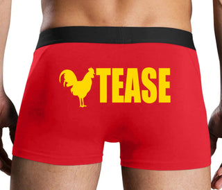 Cock Tease - Rooster - Red Boxer Brief