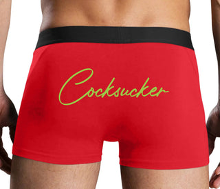 Cock Sucker - Red Boxer Brief