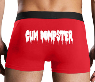 Cum Dumpster - Red Boxer Brief