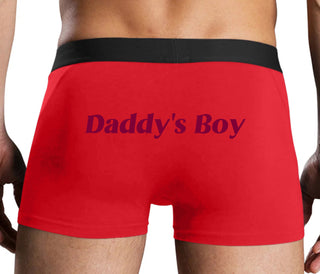 Daddy's Boy - Red Boxer Brief