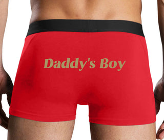 Daddy's Boy - Red Boxer Brief