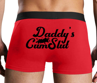 Daddy's Cumslut - Red Boxer Brief