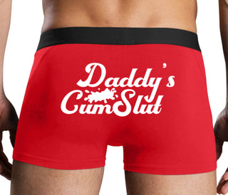 Daddy's Cumslut - Red Boxer Brief