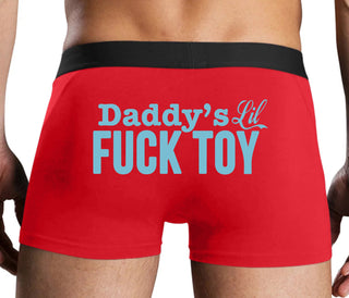 Daddy's Little Fuck Toy - Red Boxer Brief