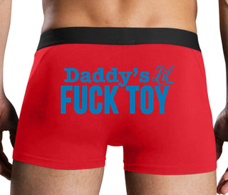 Daddy's Little Fuck Toy - Red Boxer Brief