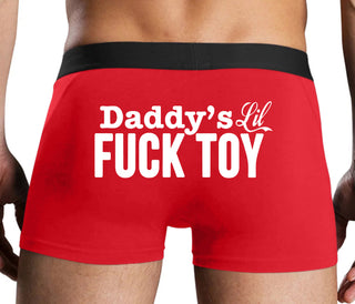 Daddy's Little Fuck Toy - Red Boxer Brief