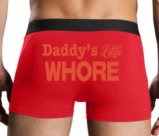 Daddys Little Whore - Red Boxer Brief