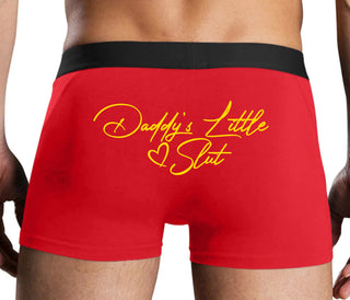 Daddy's Little Slut - Red Boxer Brief