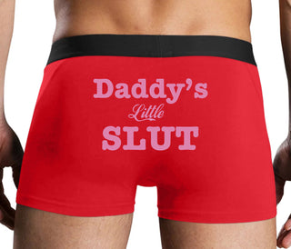 Daddy's Little Slut - Red Boxer Brief