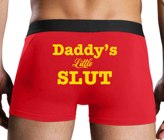 Daddy's Little Slut - Red Boxer Brief