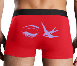 I Swallow - Eye Bird - Red Boxer Brief