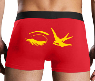 I Swallow - Eye Bird - Red Boxer Brief