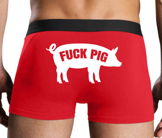 Fuck Pig - Red Boxer Brief