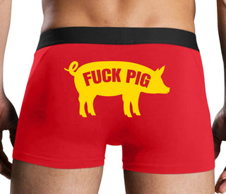 Fuck Pig - Red Boxer Brief