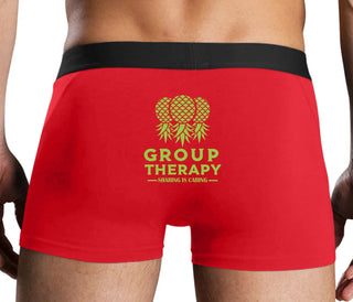 Group Therapy - Sharing Is Caring - Red Boxer Brief