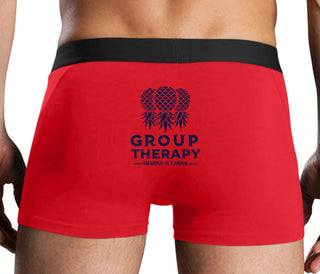 Group Therapy - Sharing Is Caring - Red Boxer Brief