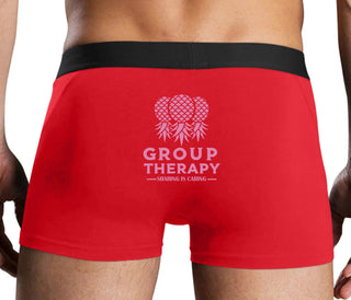 Group Therapy - Sharing Is Caring - Red Boxer Brief