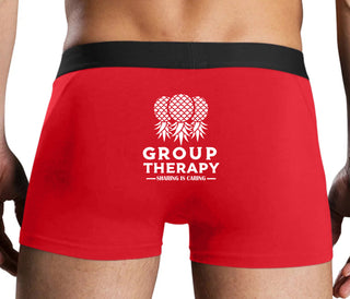 Group Therapy - Sharing Is Caring - Red Boxer Brief
