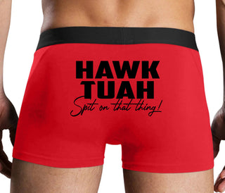 Hawk Tuah Spit On That Thing - Red Boxer Brief