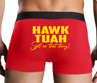 Hawk Tuah Spit On That Thing - Red Boxer Brief
