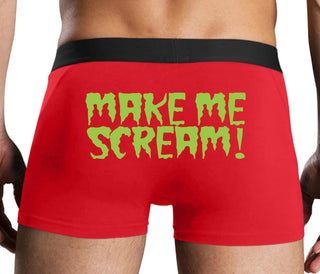 Make Me Scream - Red Boxer Brief